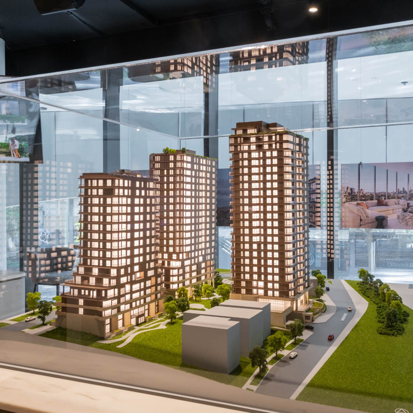 3d Architectural scale models - Landmark Quarter